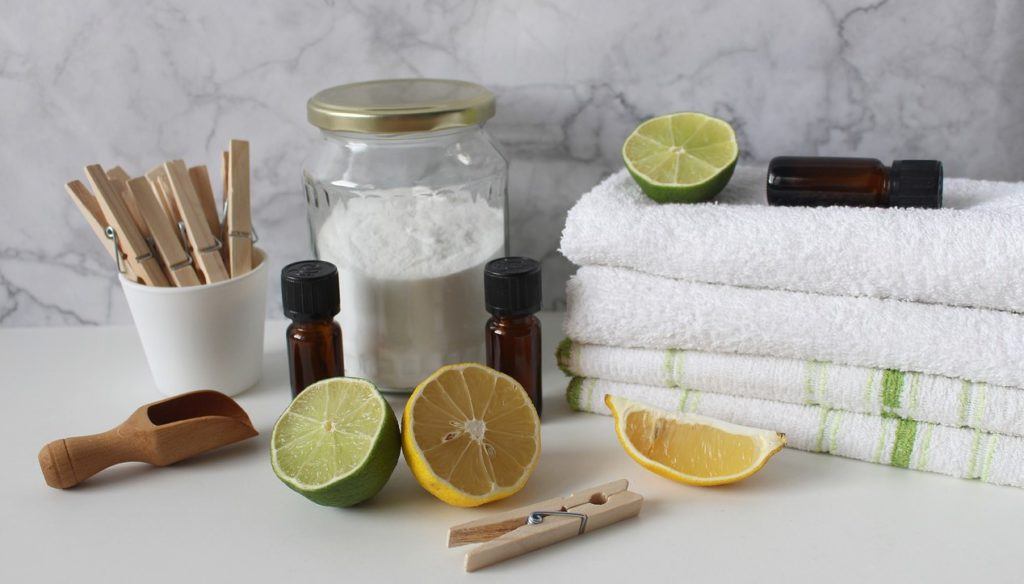 Homemade cleaning product recipes