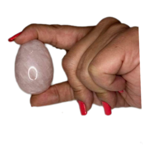Rose Quartz yoni egg